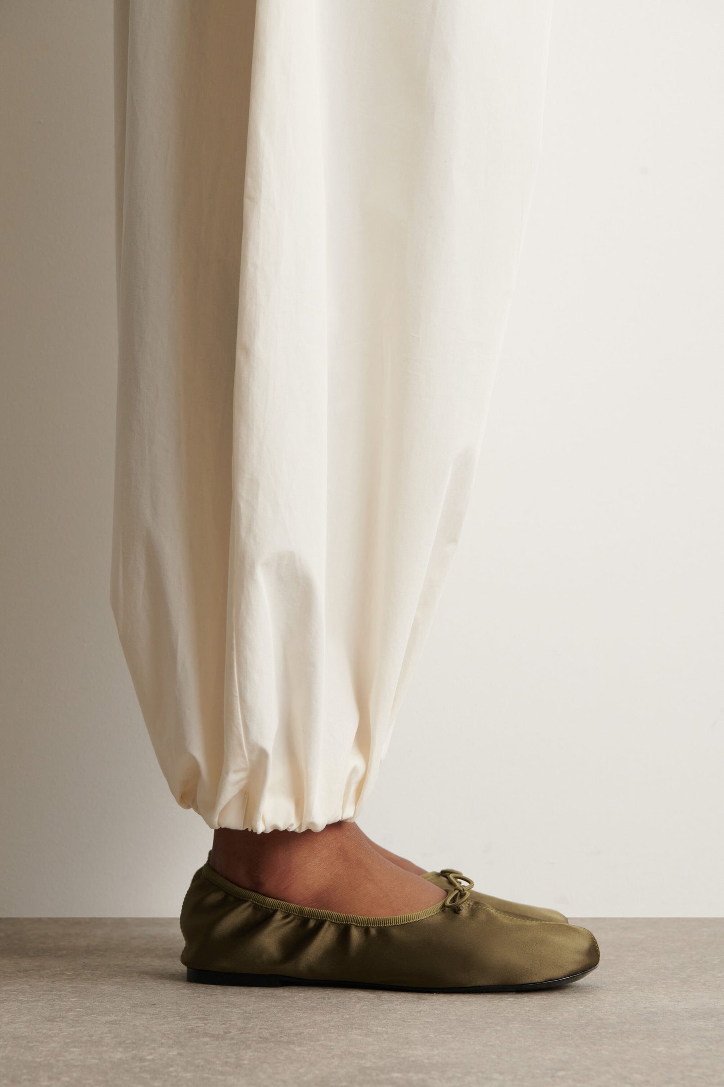 Satin Ballet Flats