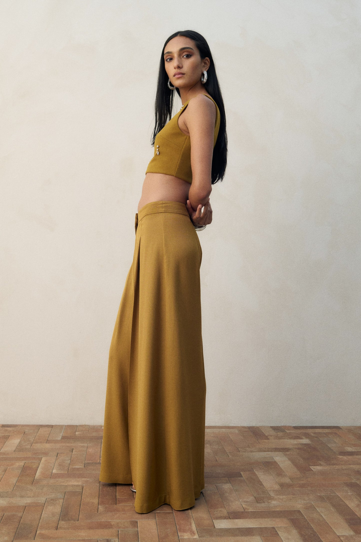 Wide trousers