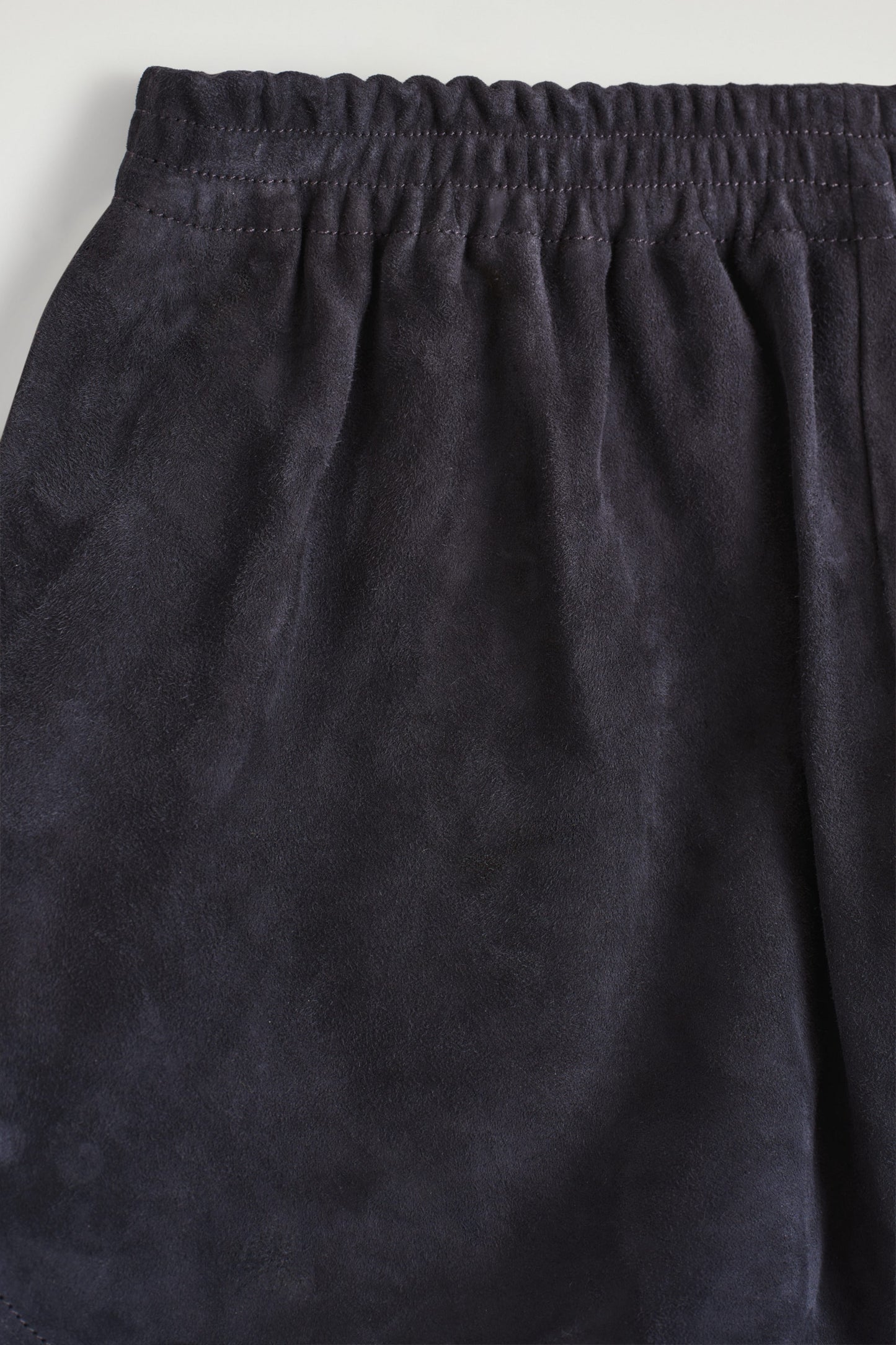 Suede Elasticated Shorts