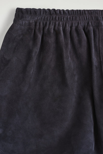 Suede Elasticated Shorts