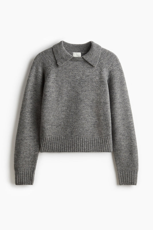 Collared jumper