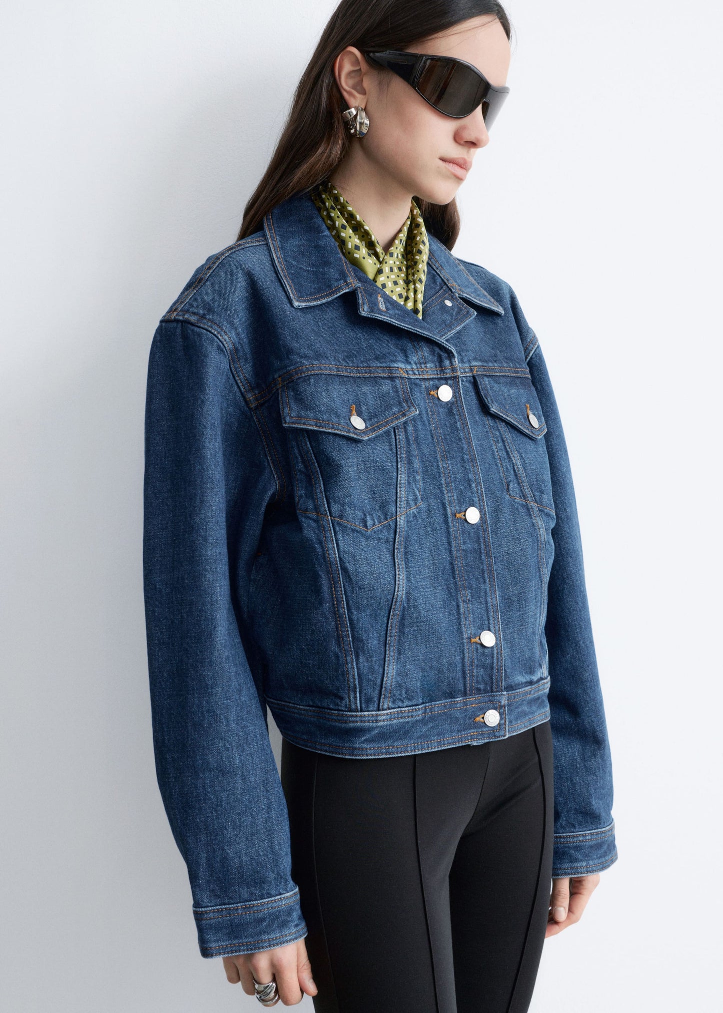 Cropped Denim Jacket