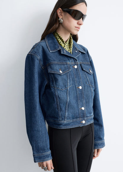 Cropped Denim Jacket