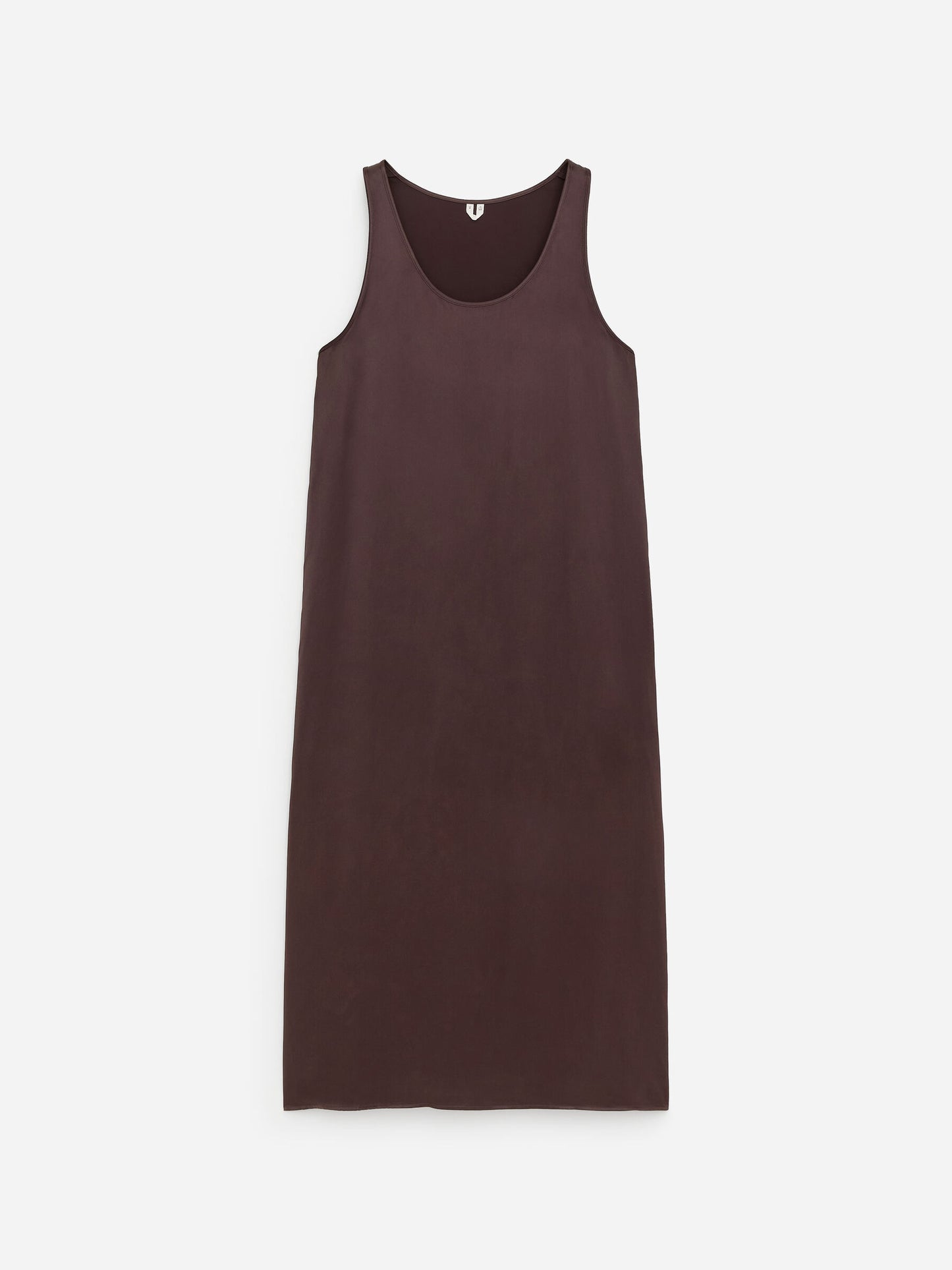 Sleeveless Satin Dress