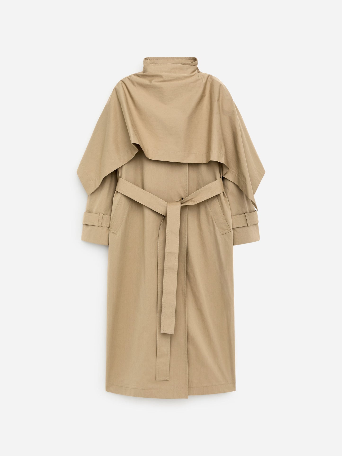 Scarf Trench Coat
