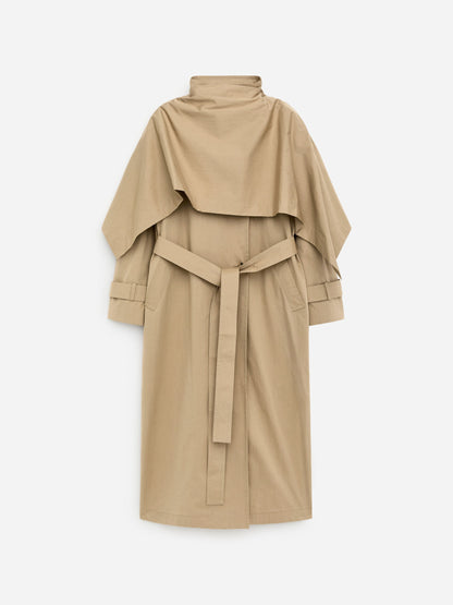 Scarf Trench Coat