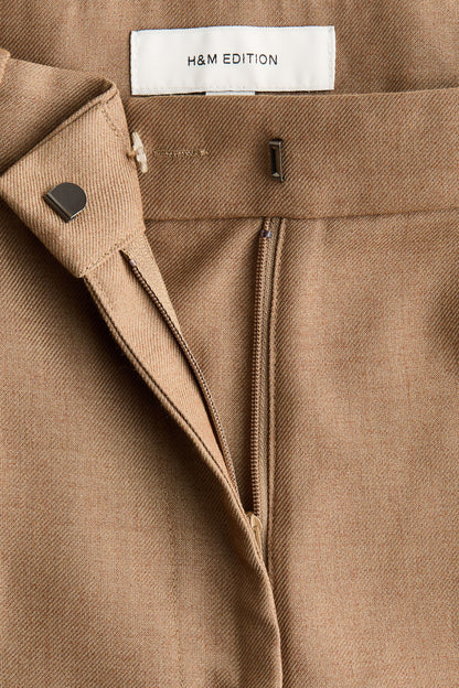 Pleated culottes