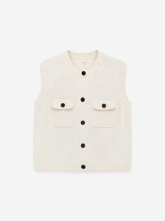 Knitted Cotton Vest