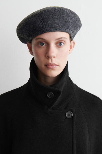 Cotton-Blend Beret