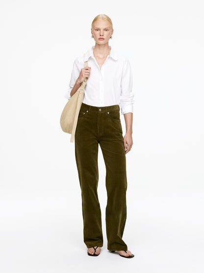 CORAL Corduroy Wide Jeans