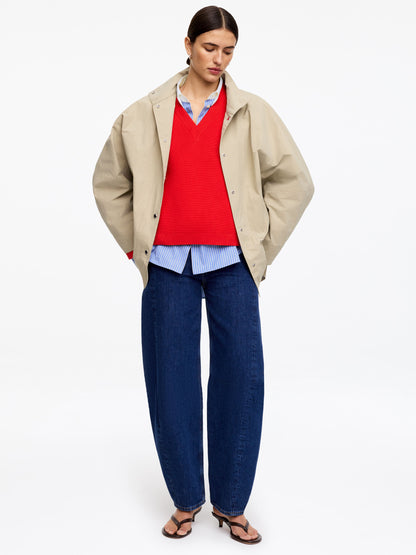 Relaxed-Fit Poplin Shirt