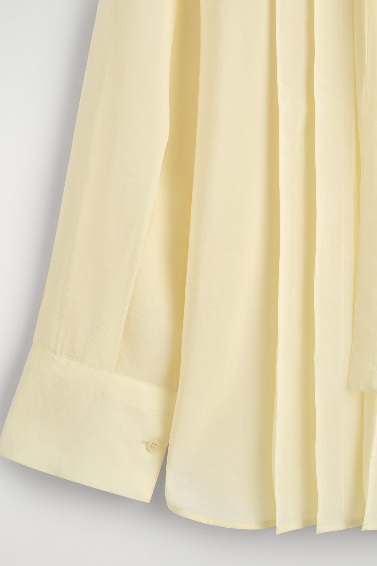 Pleated Bow-Detail Blouse