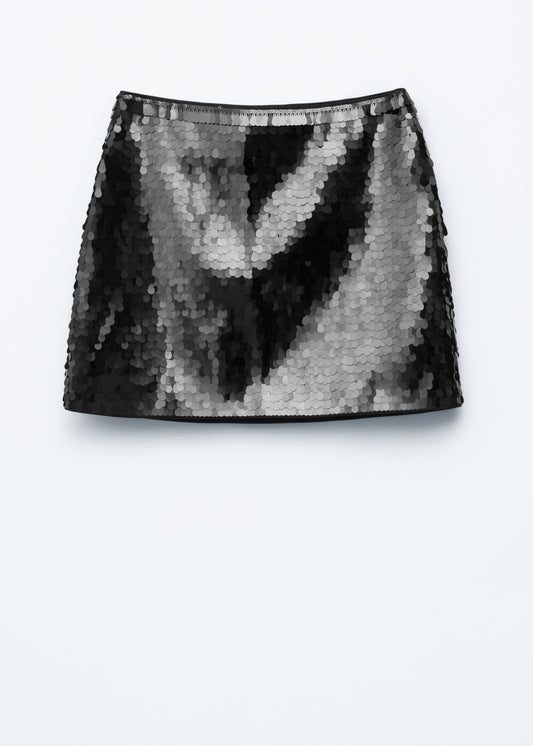 Sequin Mini Skirt