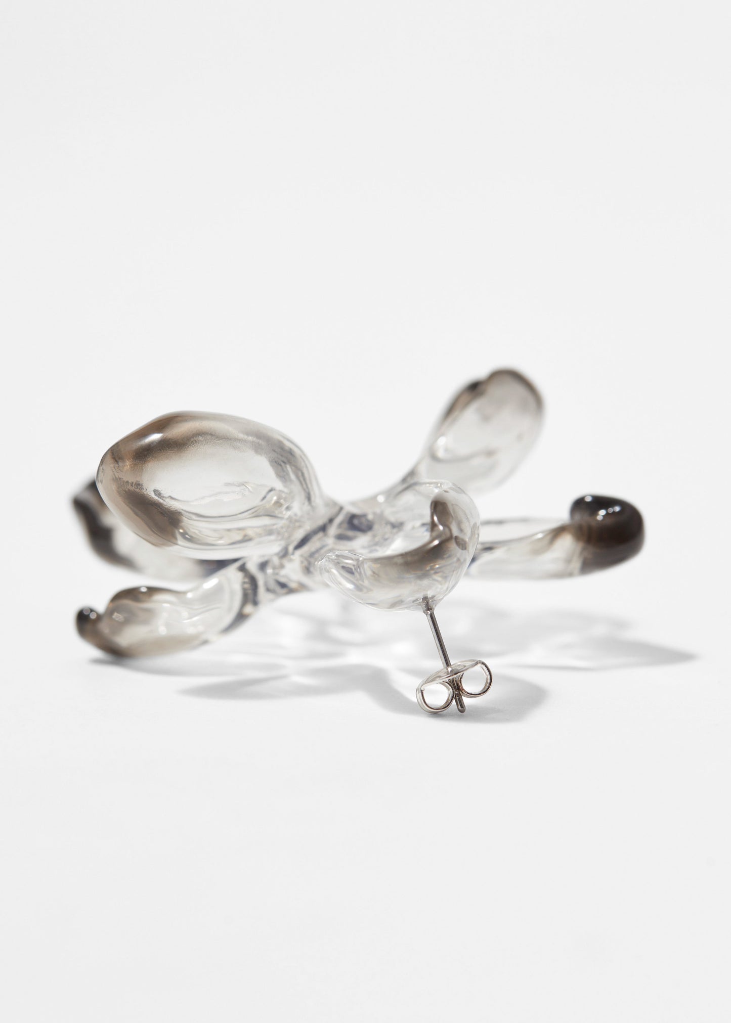 Transparent Flower Earrings