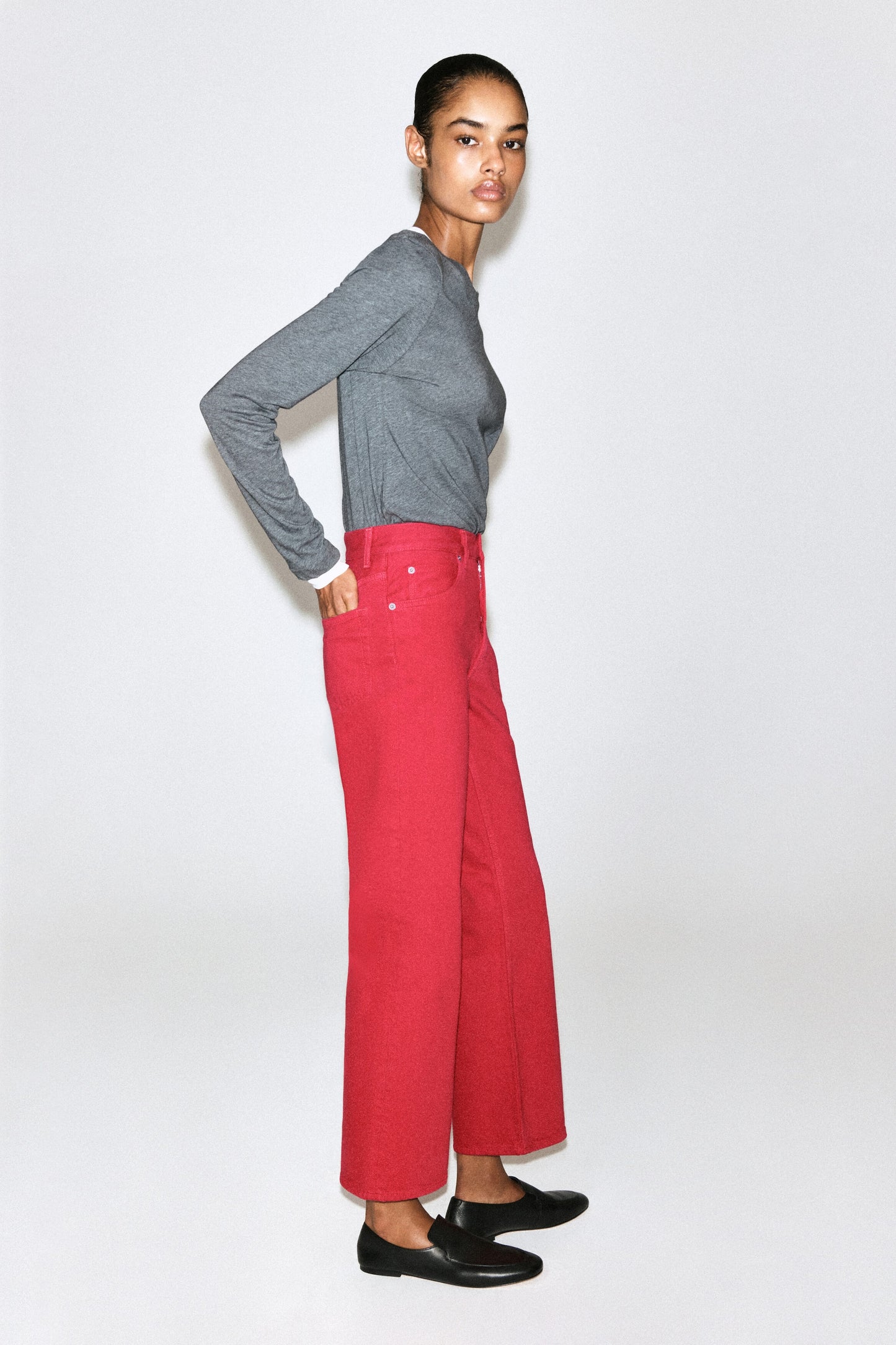Valley Cropped Bootcut Jeans