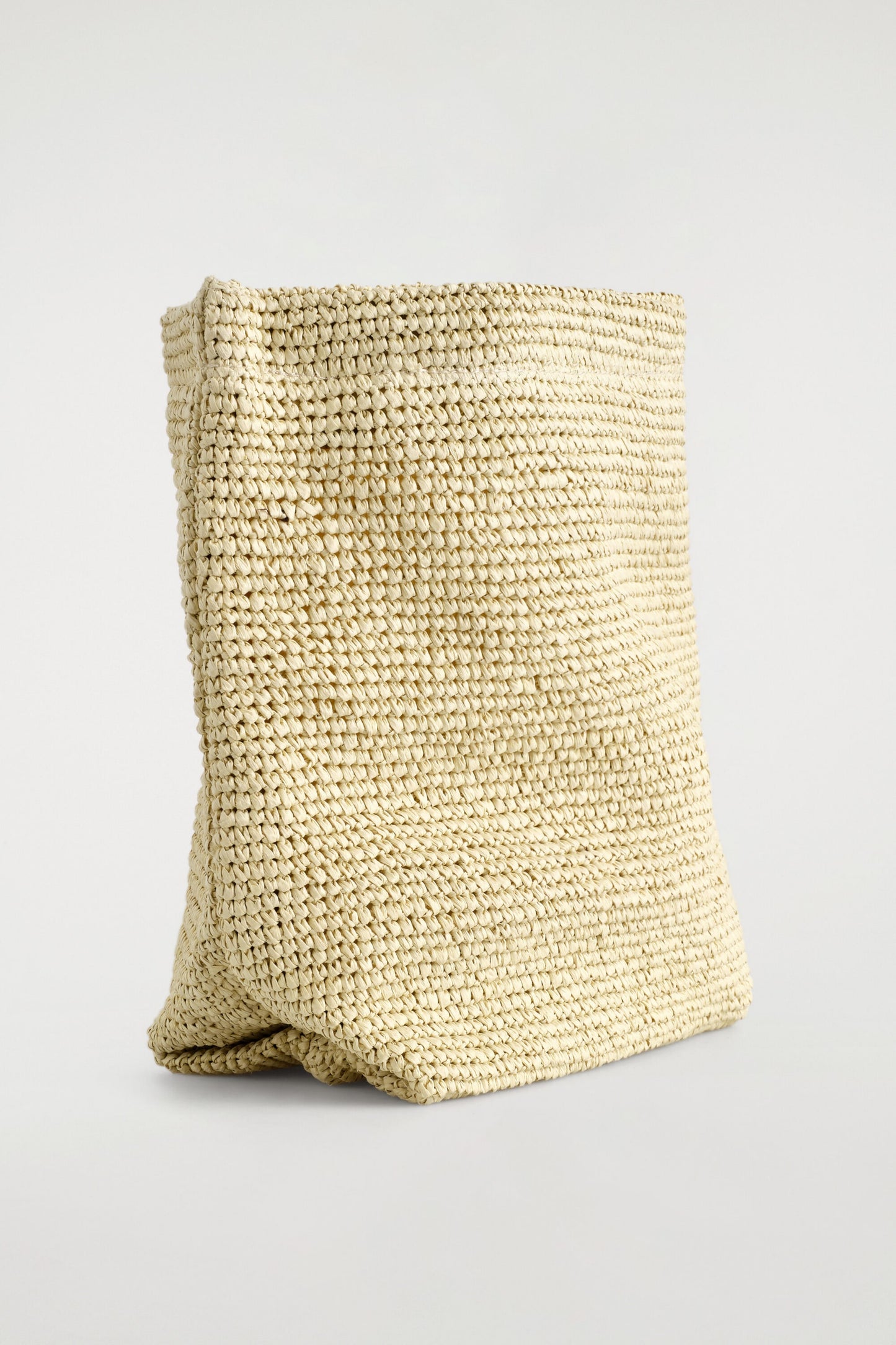 Folded Clutch Straw Bag