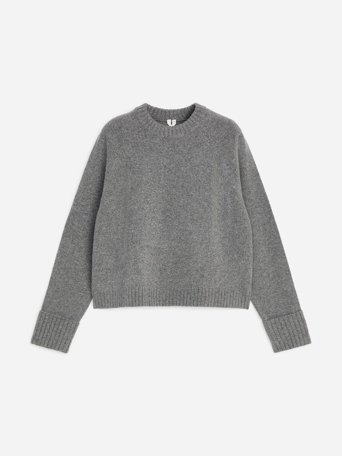 Folded Sleeve Wool Jumper
