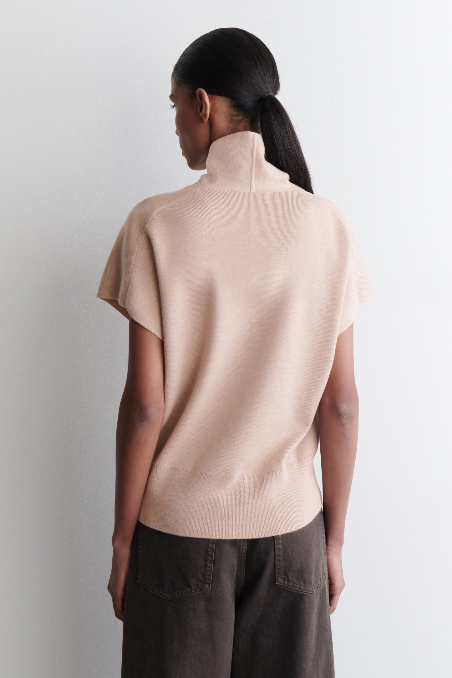 Merino Wool V-Neck Vest