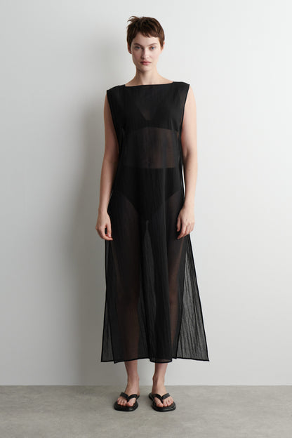 Open-Side Sheer Tunic
