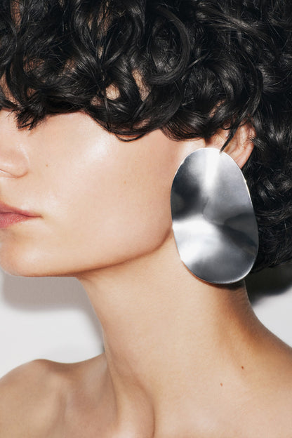 Oversized Oval Earrings