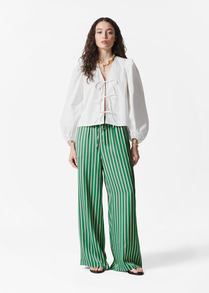 Tie-Front Blouse