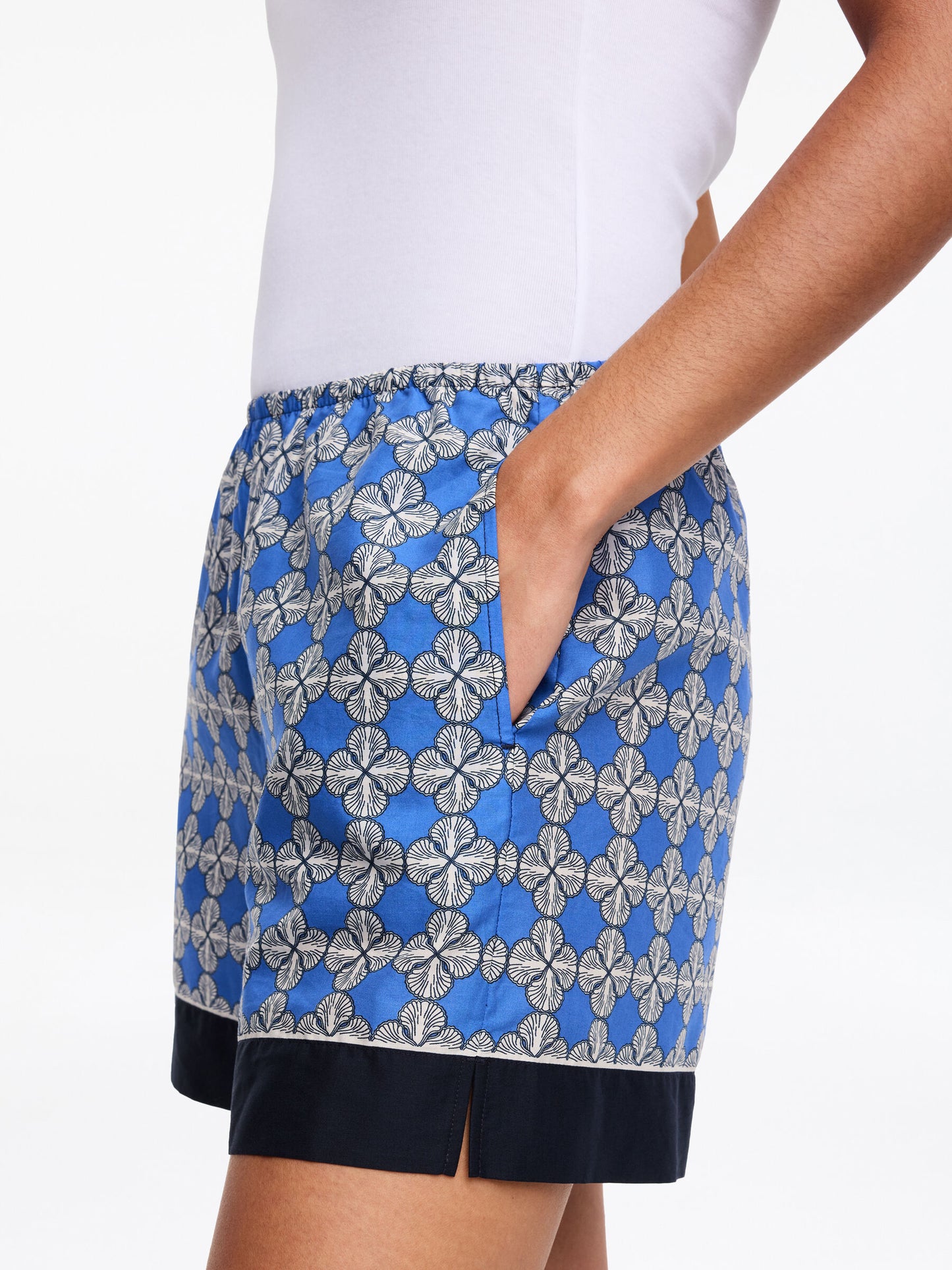 Lyocell Blend Shorts