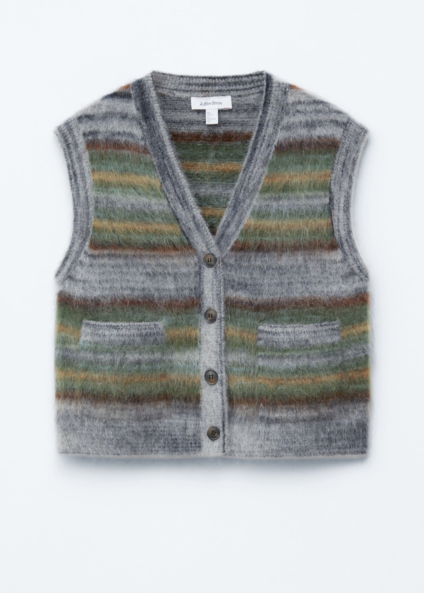 Brushed Knitted Vest