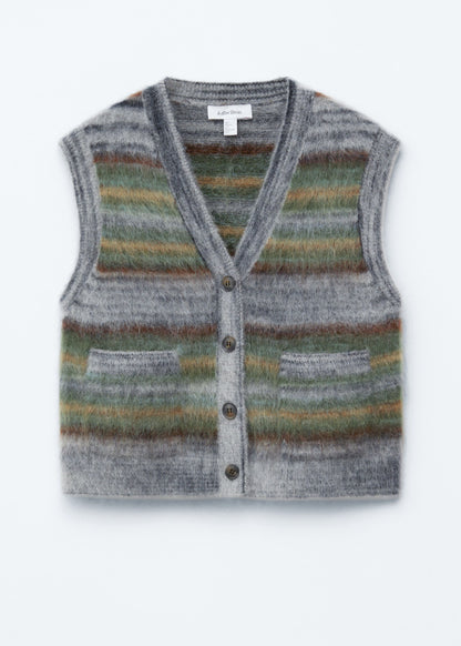 Brushed Knitted Vest
