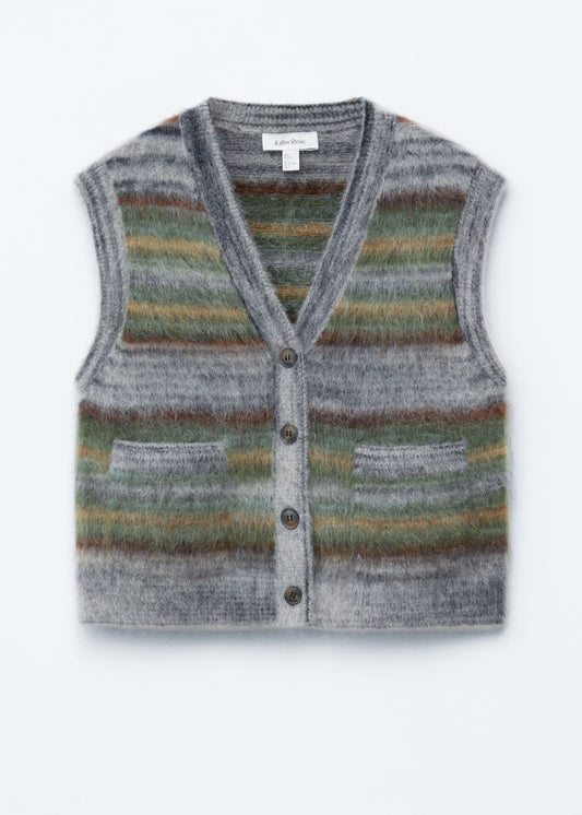Brushed Knitted Vest