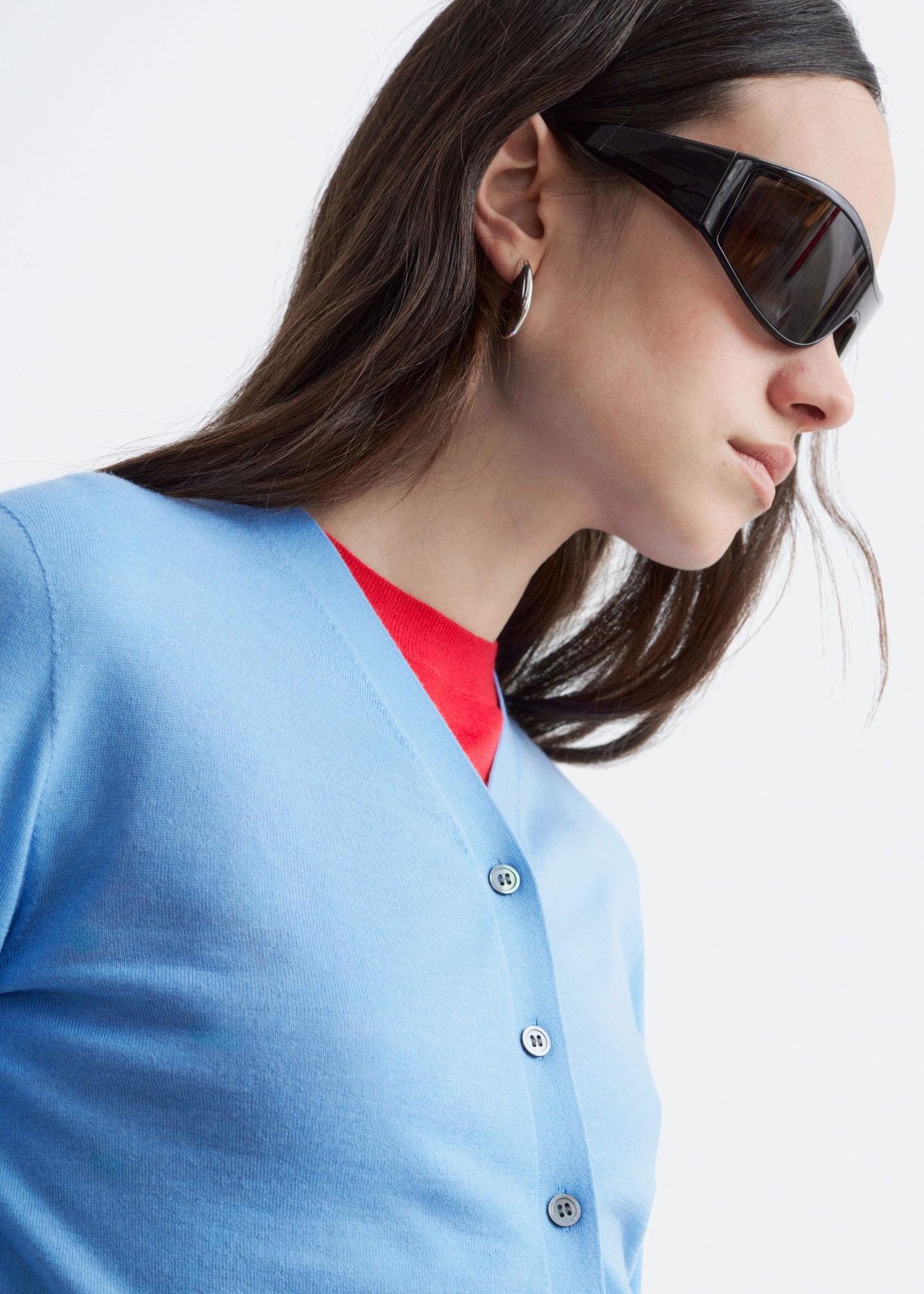 Cropped Cashmere Cardigan