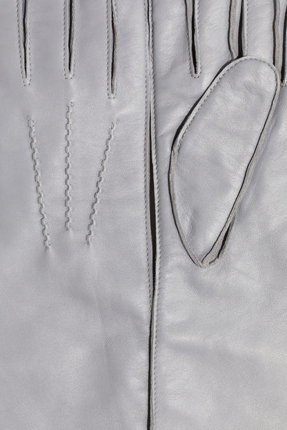 Long leather gloves