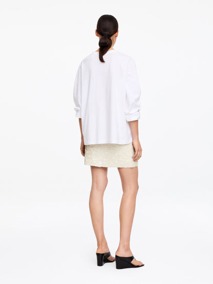 Embellished Mini Skirt