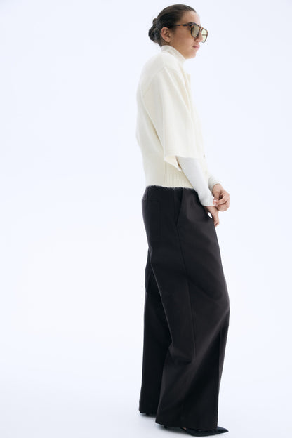 Collared cardigan