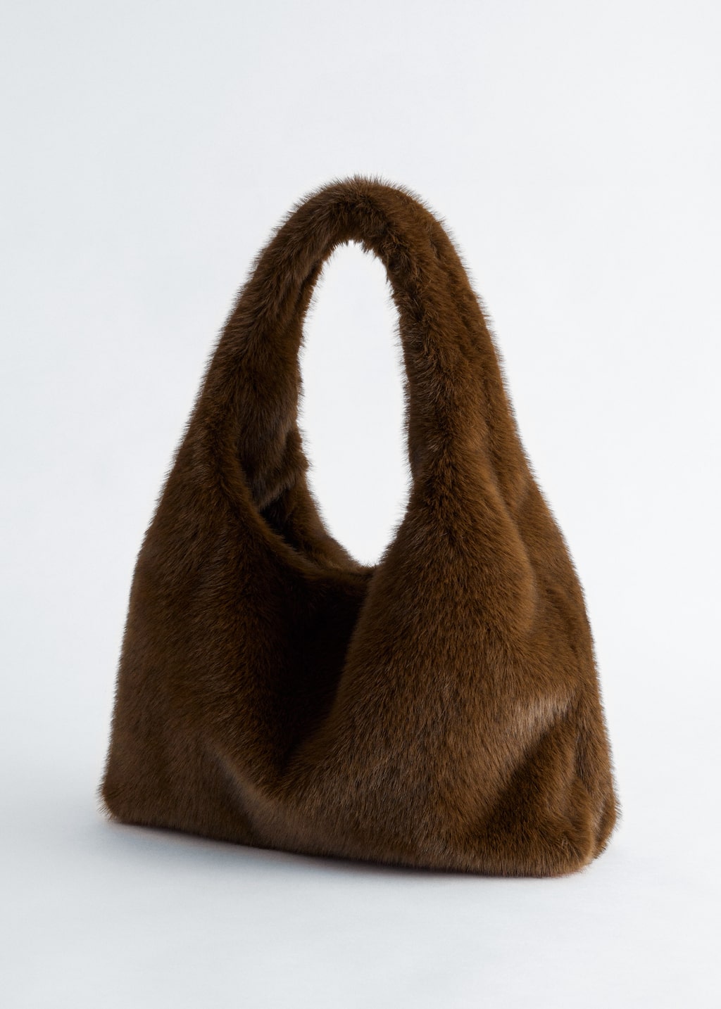 Faux Fur Shoulder Bag