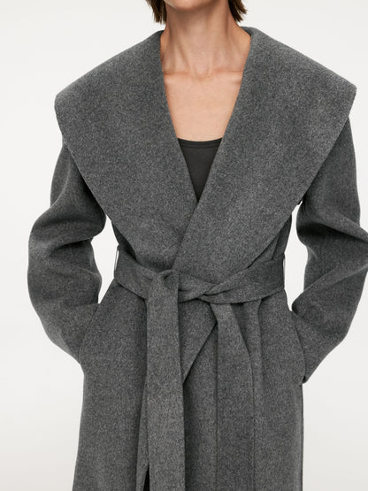 Shawl-Collar Coat