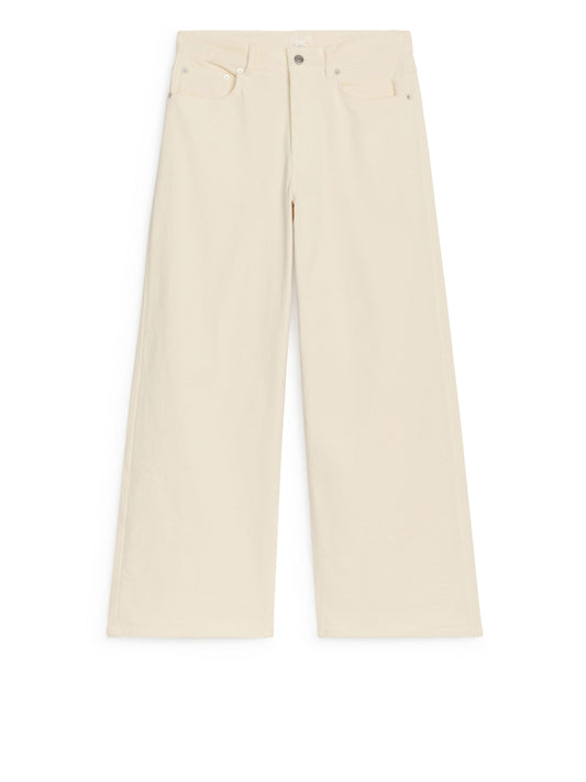 Wide Corduroy Trousers