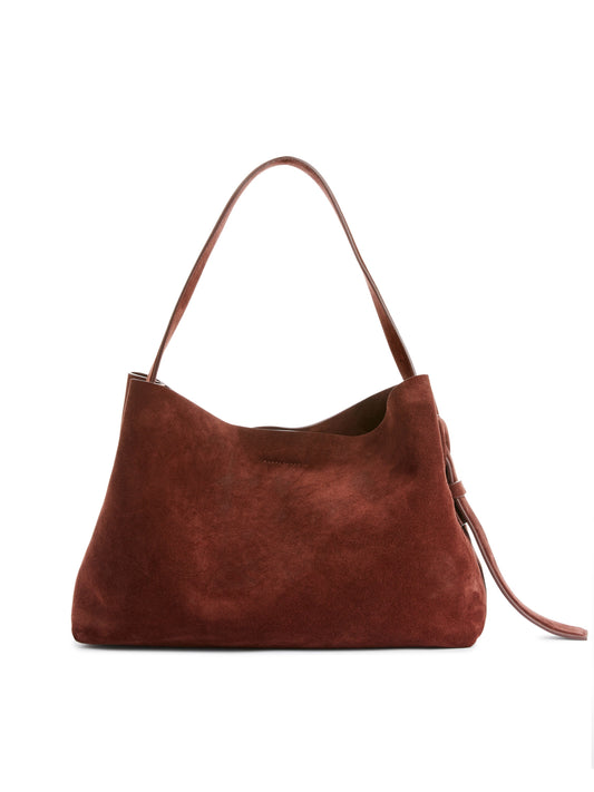 Suede Shoulder Bag