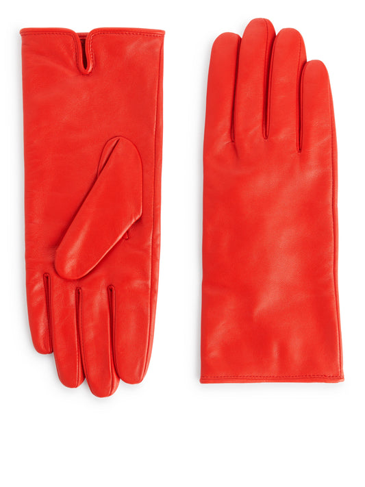 Lined Leather Gloves