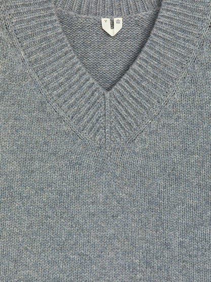 V-Neck Wool Vest