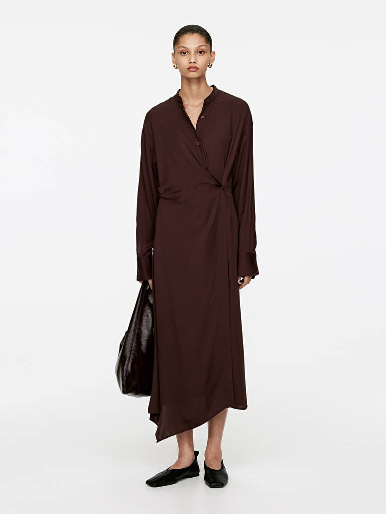 Midi Drape Dress