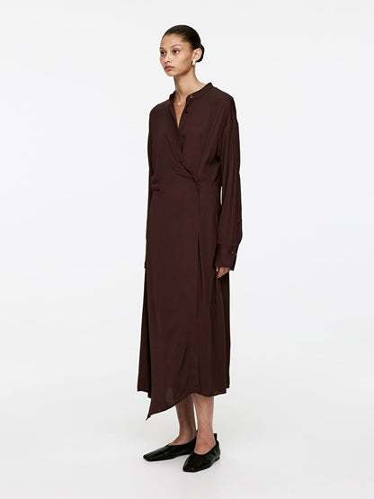 Midi Drape Dress