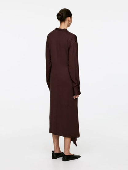 Midi Drape Dress