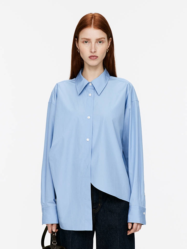 Asymmetric Wrap Shirt