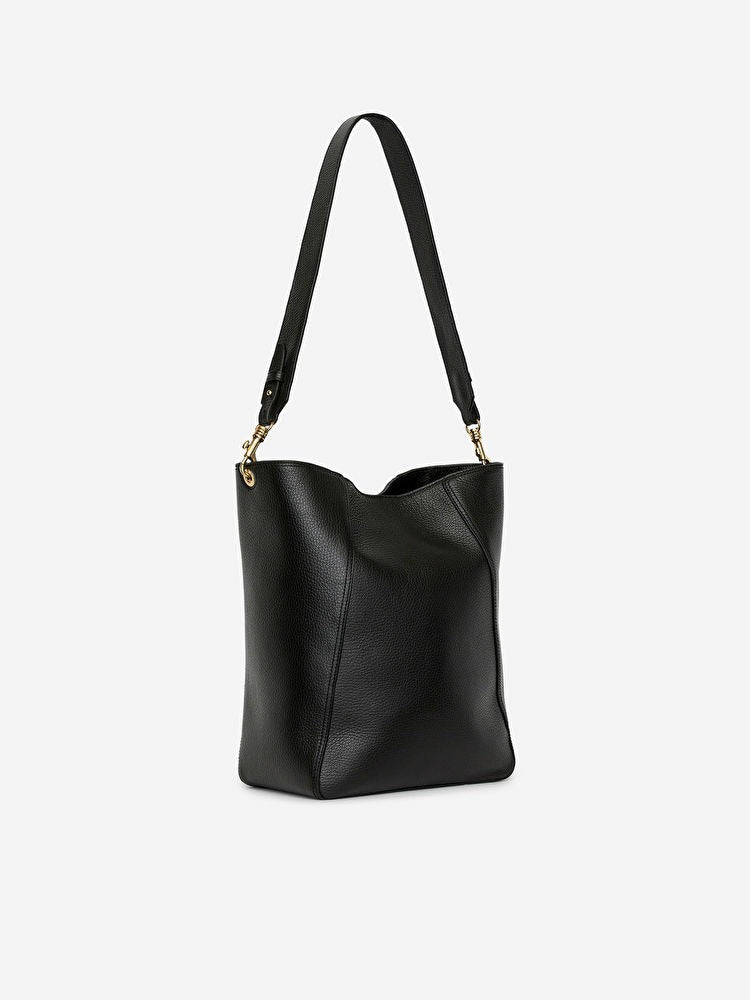 Leather Bucket Bag