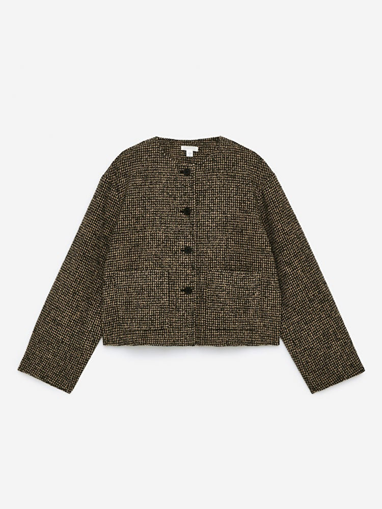 Wool-Blend Overshirt