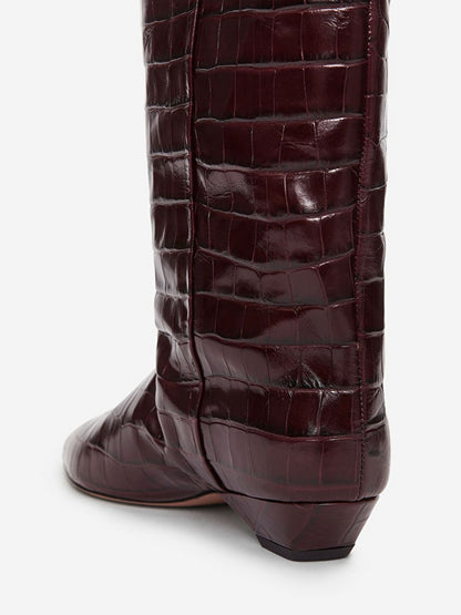 Knee-High Leather Boots