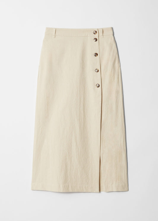 A-Line Midi Skirt