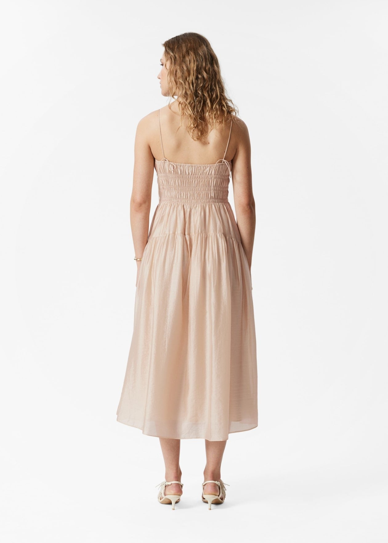 Ruched Midi Dress