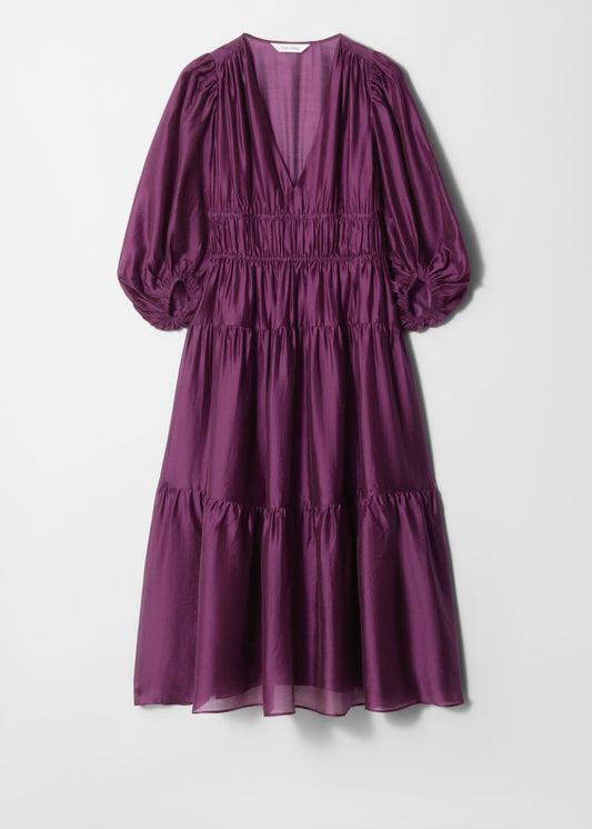 Tiered Midi Dress