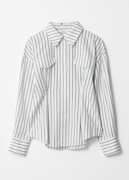 Flap-Pocket Cotton Shirt